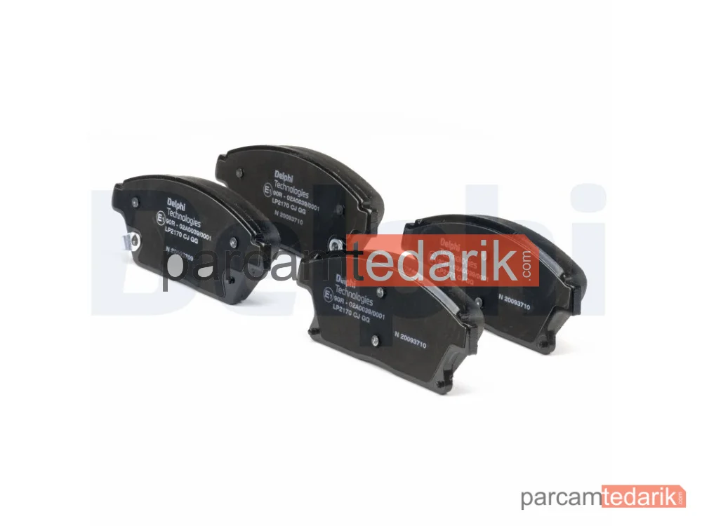 DELPHI LP2170 | Fren Balatası — Chevrolet Cruze, Chevrolet Cruze Hatchback, Chevrolet Cruze Station Wagon
