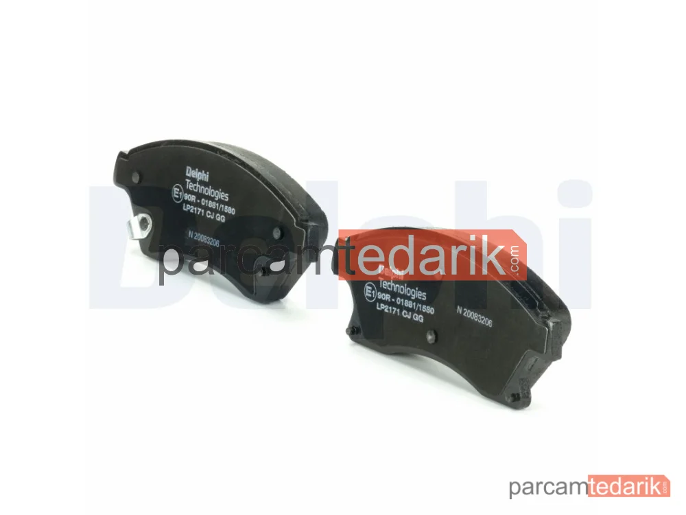 LP2171 | Fren Balatası — Chevrolet AVEO Hatchback, Chevrolet AVEO Sedan, Chevrolet Cruze