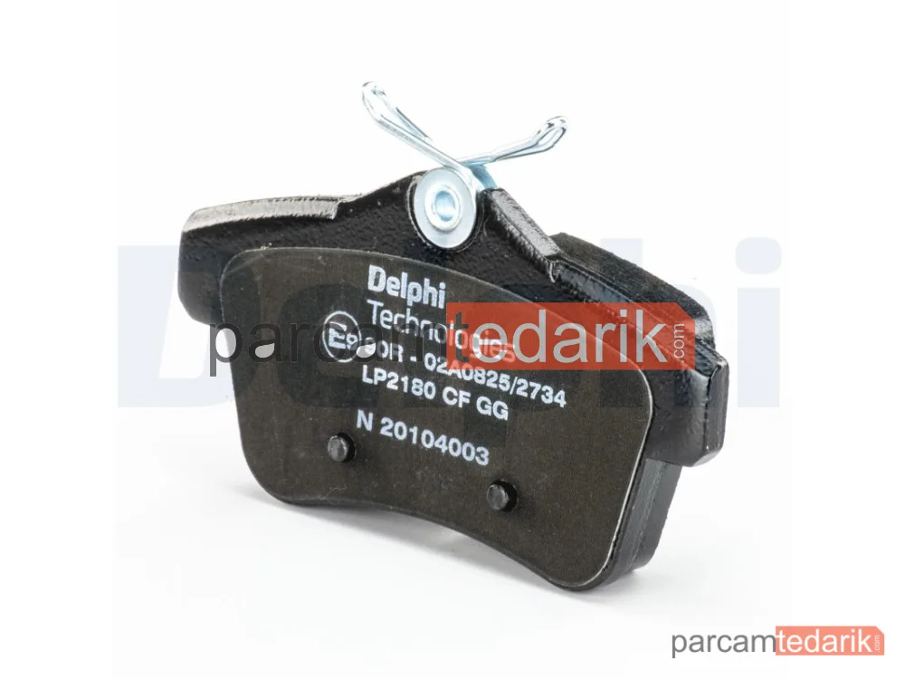 DELPHI LP2180 | Fren Balatası — Citroën C4 II, Citroën C4 II Kasa/eğik Arka, Citroën DS4