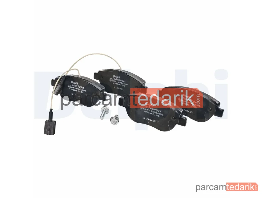 LP2240 | Fren Balatası — Abarth 500 / 595 / 695, Abarth 500C / 595C / 695C, Fiat Bravo II