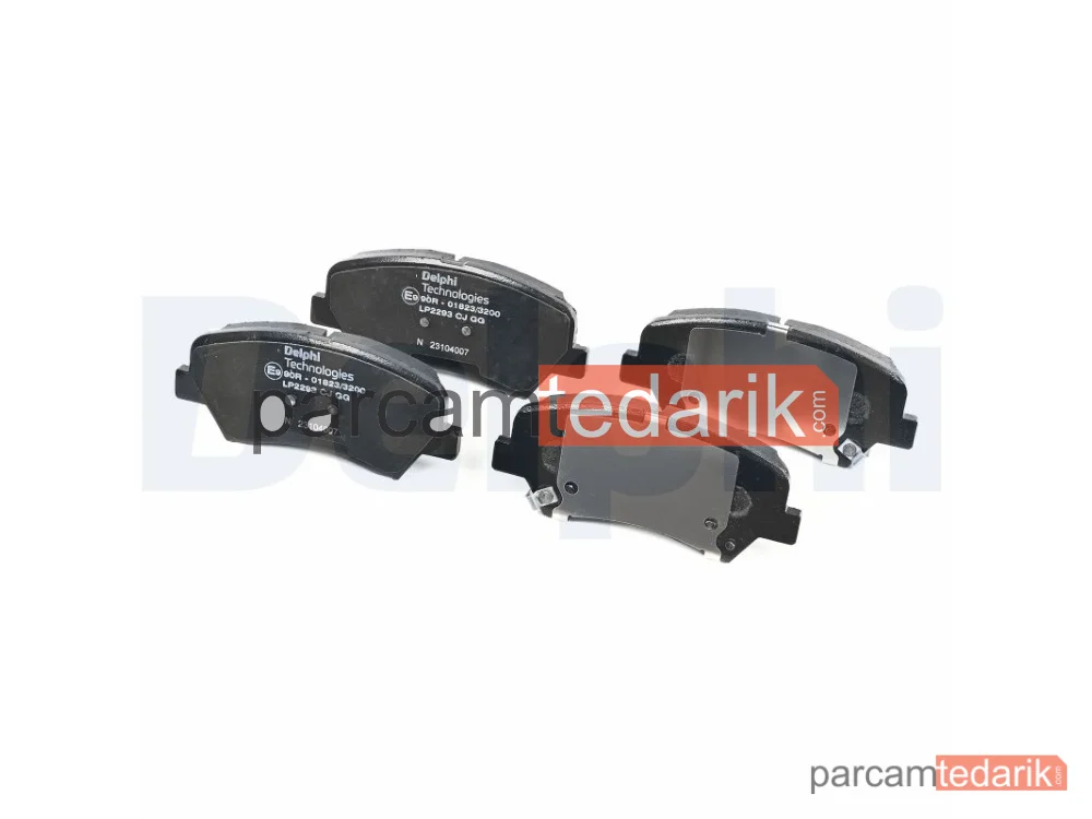 DELPHI LP2293 | Fren Balatası — Hyundai i30, Hyundai i30 Coupe, Hyundai i30 Station wagon