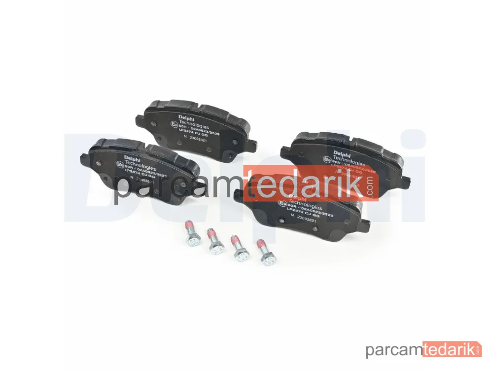 DELPHI LP2474 | Fren Balatası — Ford B-Max, Ford B-Max Van, Ford Fiesta VI