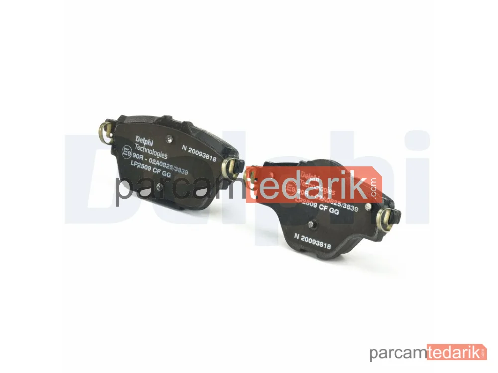 LP2509 | Fren Balatası — Citroën C4 GRAND Picasso II, Citroën C4 II, Citroën C4 Picasso I MPV