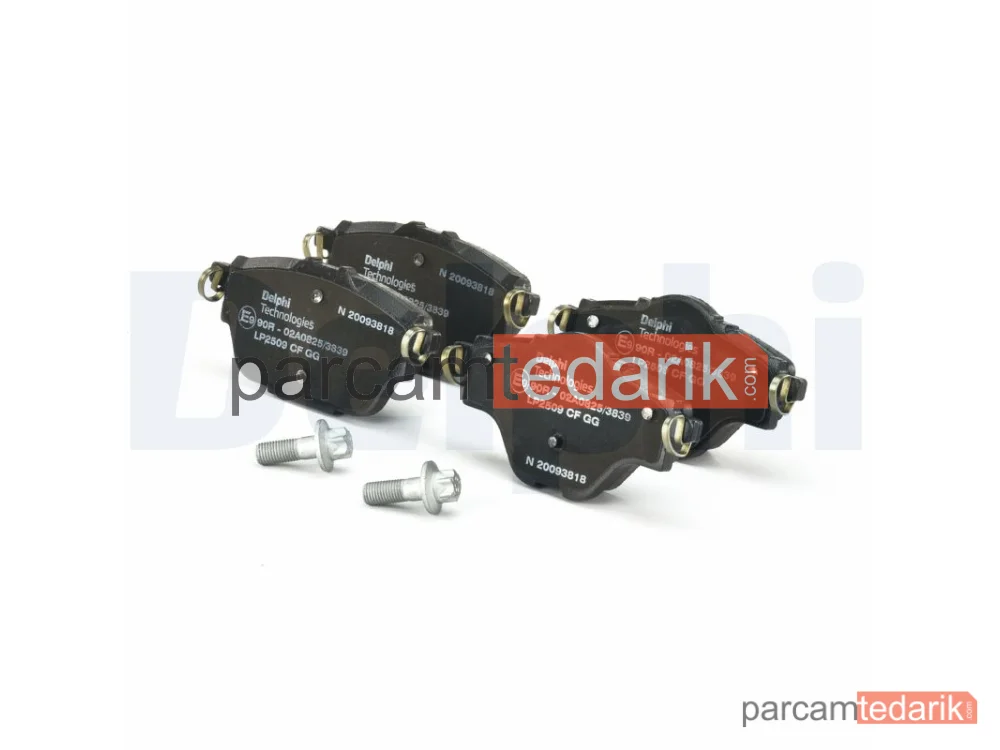 DELPHI LP2509 | Fren Balatası — Citroën C4 GRAND Picasso II, Citroën C4 II, Citroën C4 Picasso I MPV