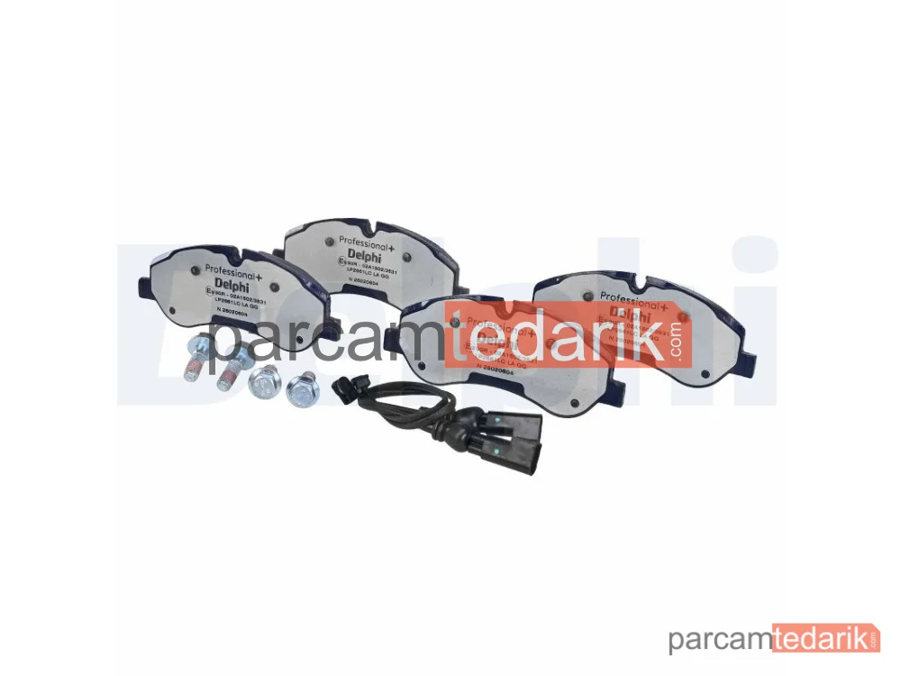 DELPHI LP2661LC | Fren Balatası — Ford Tourneo Custom V362 Minibüs/Otobüs, Ford Transit Custom V362 Minibüs/Otobüs, Ford Transit Custom V362 Panelvan/Van