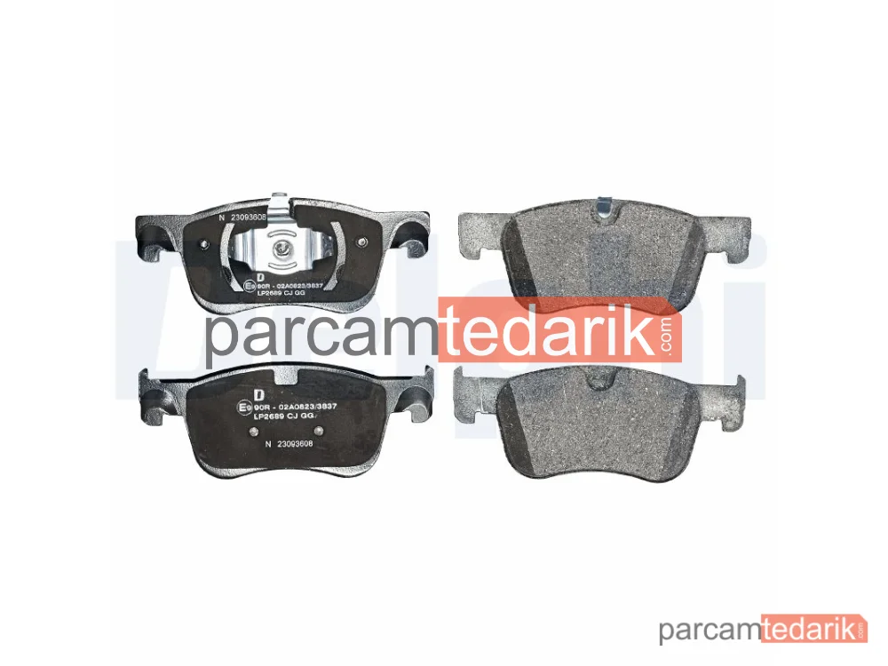 LP2689 | Fren Balatası — Citroën Berlingo Kasa/büyük limuzin, Citroën C4 GRAND Picasso II, Citroën C4 Picasso I MPV
