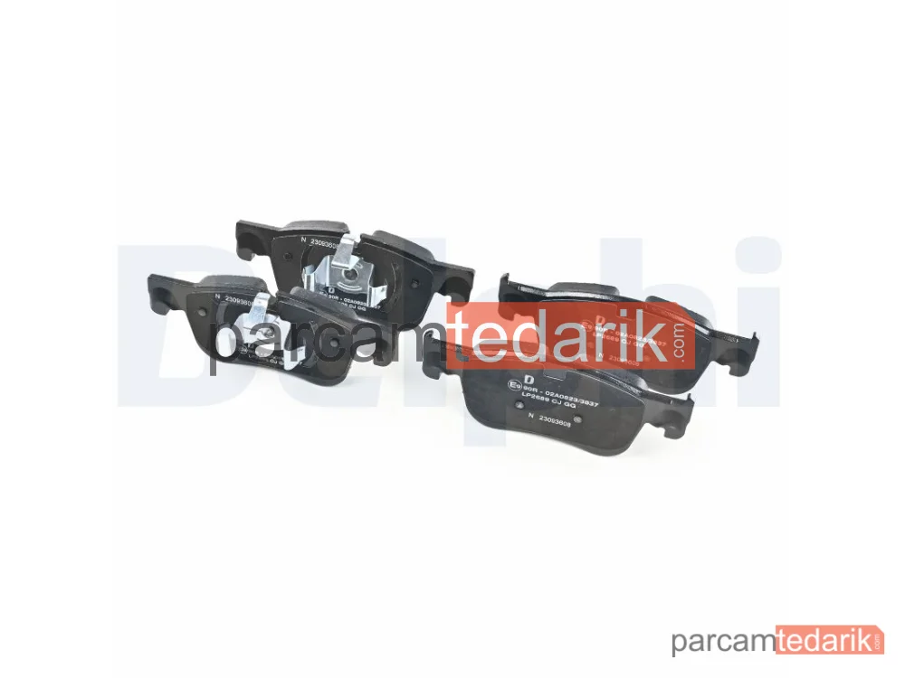 DELPHI LP2689 | Fren Balatası — Citroën Berlingo Kasa/büyük limuzin, Citroën C4 GRAND Picasso II, Citroën C4 Picasso I MPV
