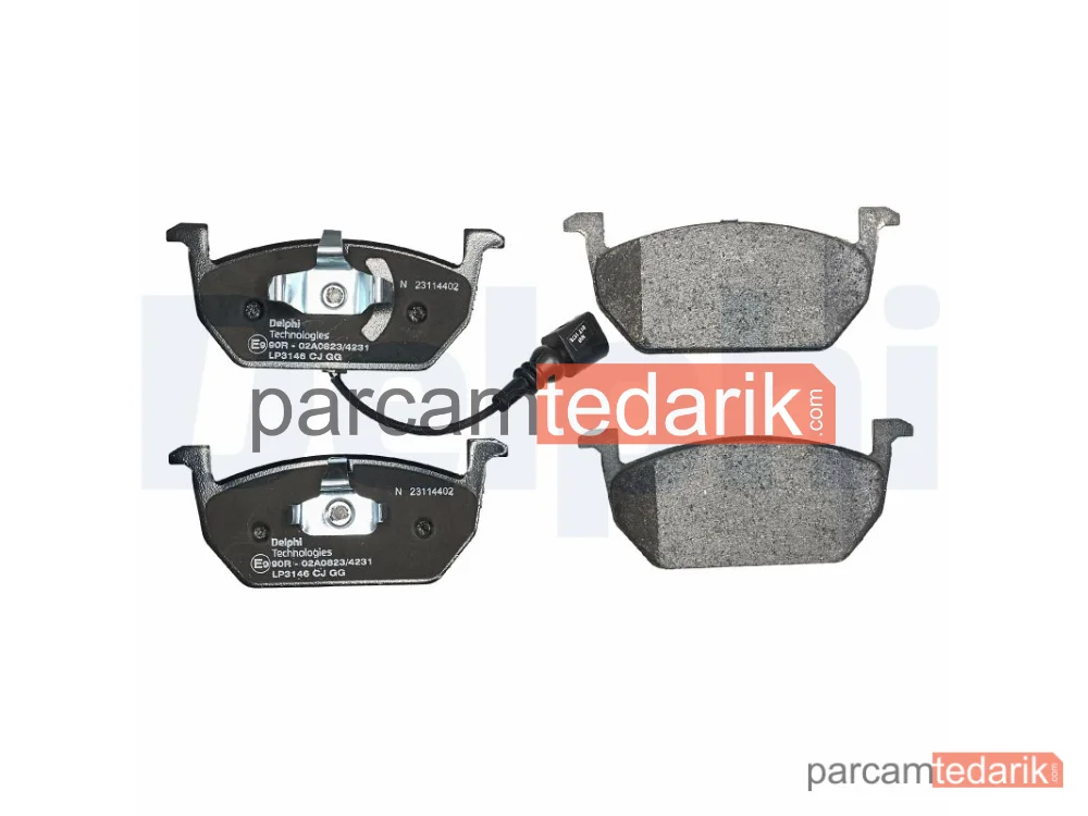 LP3146 | Fren Balatası — Audi A3, Audi A3 Cabrio, Audi A3 Limousine