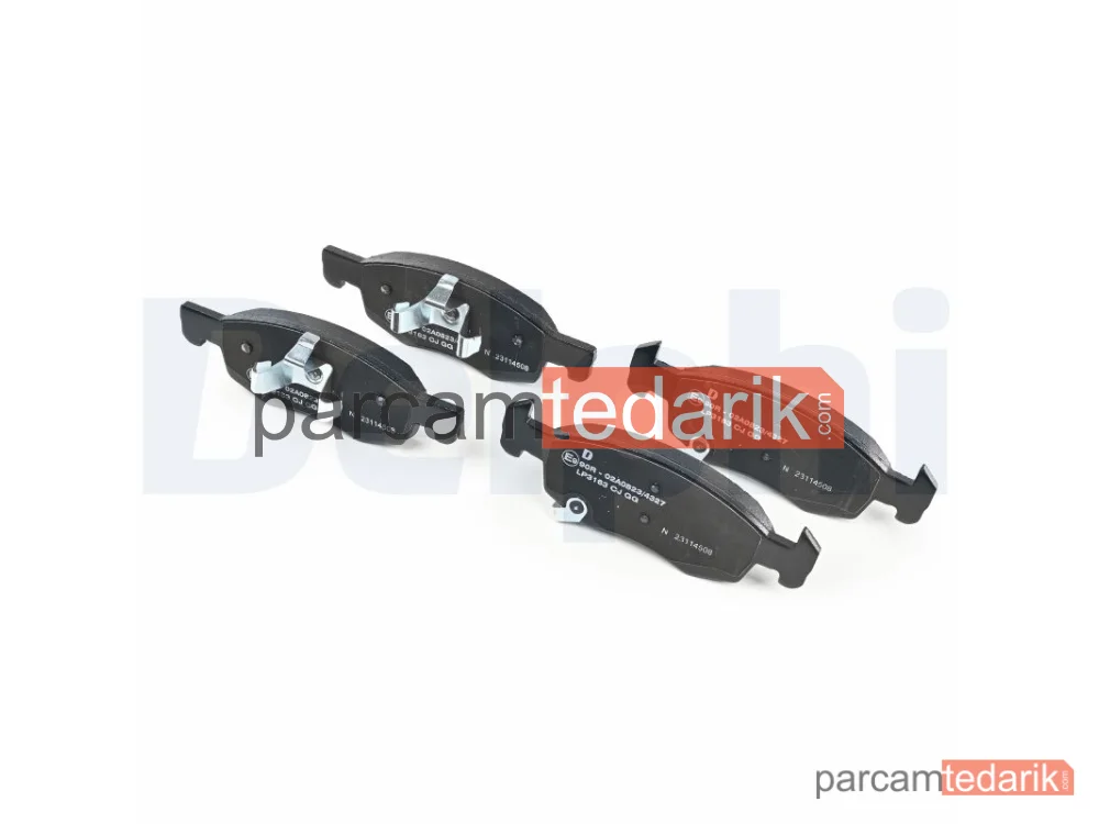 DELPHI LP3163 | Fren Balatası — Opel Corsa E, Opel Corsa E Kasa/eğik Arka