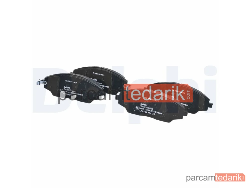 LP3192 | Fren Balatası — Chevrolet AVEO Hatchback, Chevrolet AVEO Sedan