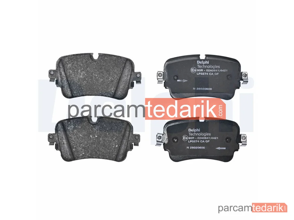 DELPHI LP3274 | Fren Balatası — Audi A6 Allroad C8, Audi A6 C8, Audi A6 C8 Avant