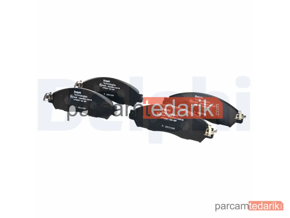 Fren Balatası — Nissan LEAF, Nissan Navara NP300 Pick-up, Nissan NV200 / Evalia Minibüs/Otobüs - LP3291