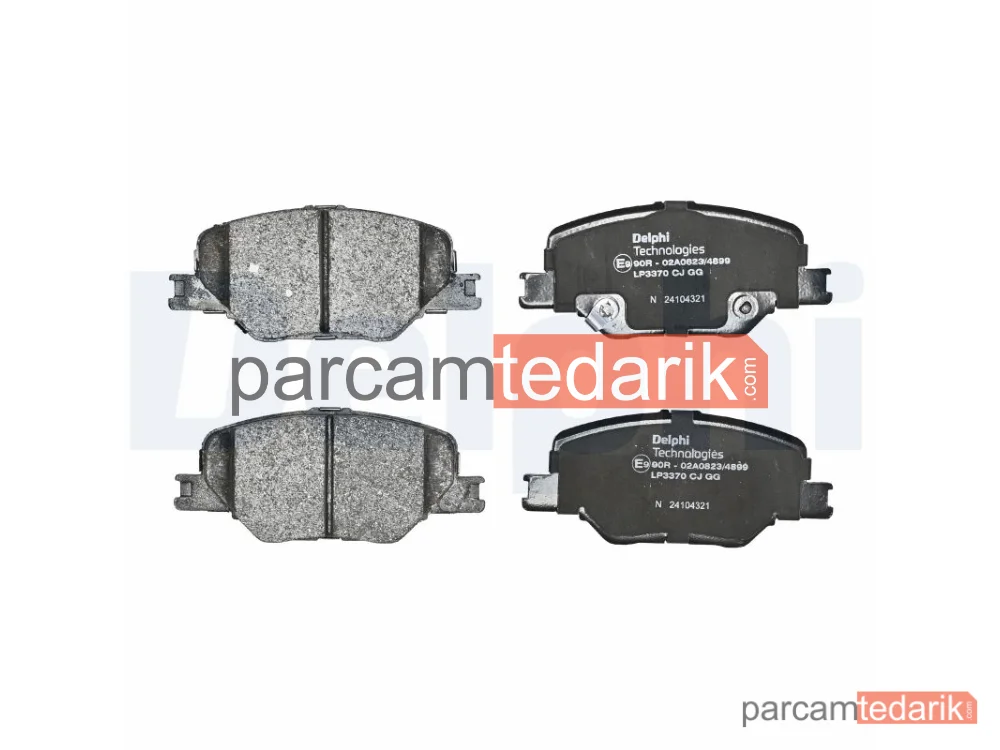 DELPHI LP3370 | Fren Balatası — Opel Insignia B Country Tourer, Opel Insignia B Grand Sport, Opel Insignia B Sports Tourer