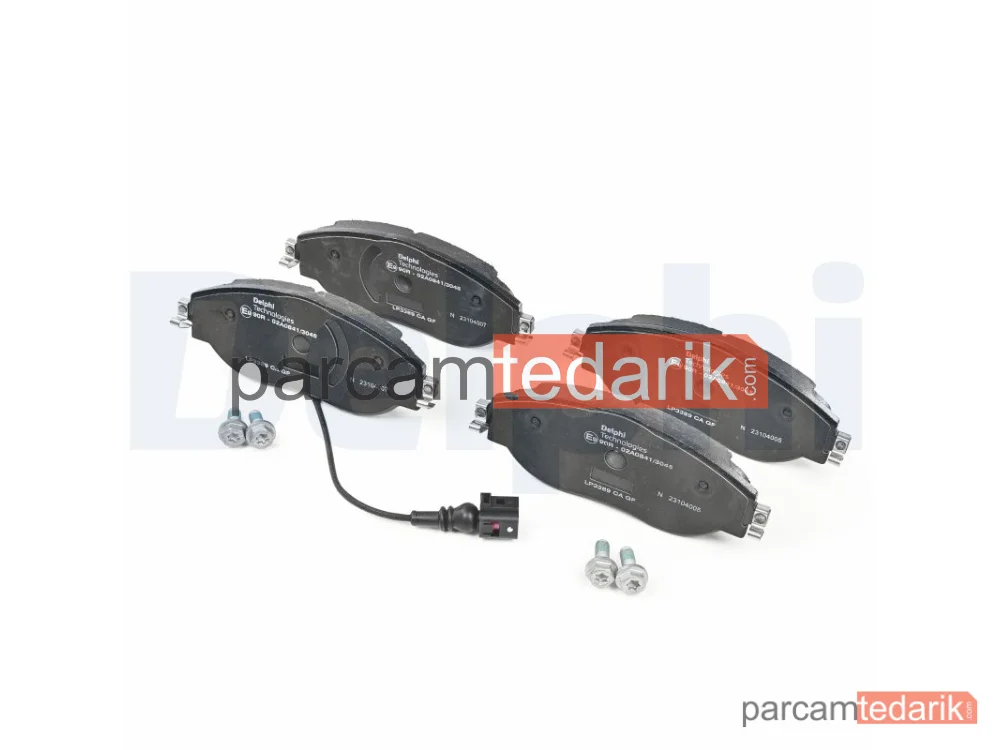 DELPHI LP3389 | Fren Balatası — Audi A3, Audi A3 Cabrio, Audi A3 Limousine