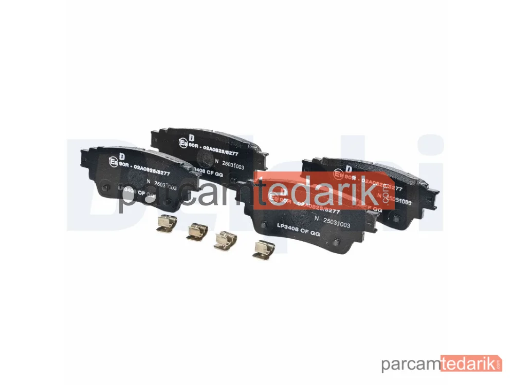 LP3408 | Fren Balatası — Mitsubishi Eclipse CROSS, Mitsubishi Outlander III, Mitsubishi Outlander III Van