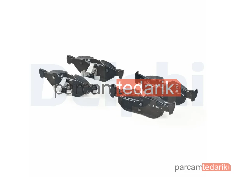 DELPHI LP3618 | Fren Balatası — BMW 1, BMW 1 Cabrio, BMW 1 Coupe