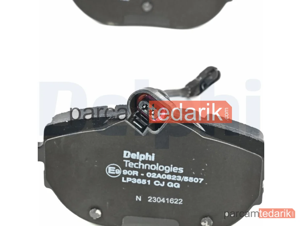 DELPHI LP3651 | Fren Balatası — VW Multivan T6, VW Transporter T6 / Caravelle T6 Minibüs/Otobüs (SGB, SGJ, SHB,, VW Transporter T6 Panelvan/Van)