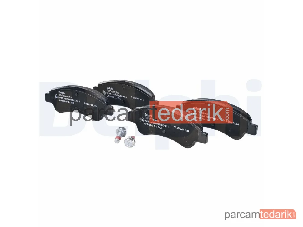 LP3660 | Fren Balatası — Opel Corsa F, Opel Corsa F Kasa/eğik Arka