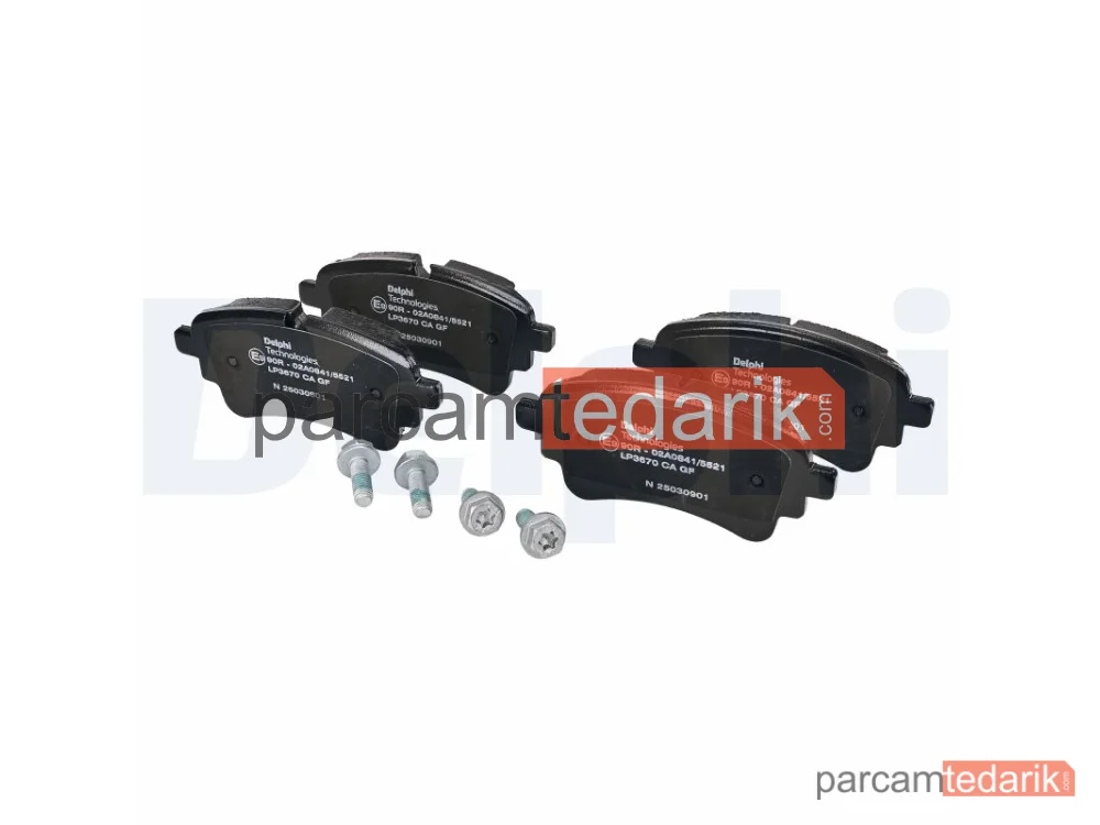 LP3670 | Fren Balatası — Audi A4 Allroad B9, Audi A4 B9, Audi A4 B9 Avant