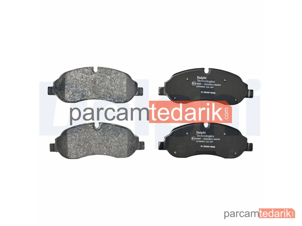 DELPHI LP3682 | Fren Balatası — Ford Tourneo Custom V362 Minibüs/Otobüs, Ford Transit Custom V362 Minibüs/Otobüs, Ford Transit Custom V362 Panelvan/Van