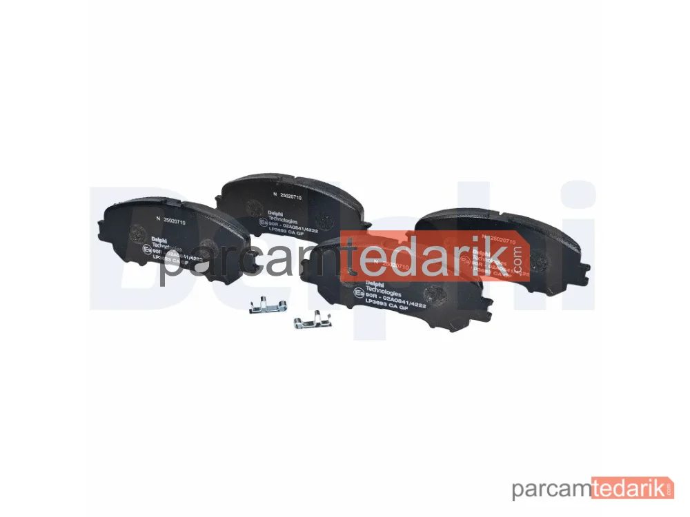 Fren Balatası — Nissan Qashqai II, Nissan X-Trail III, Renault Koleos II - LP3693