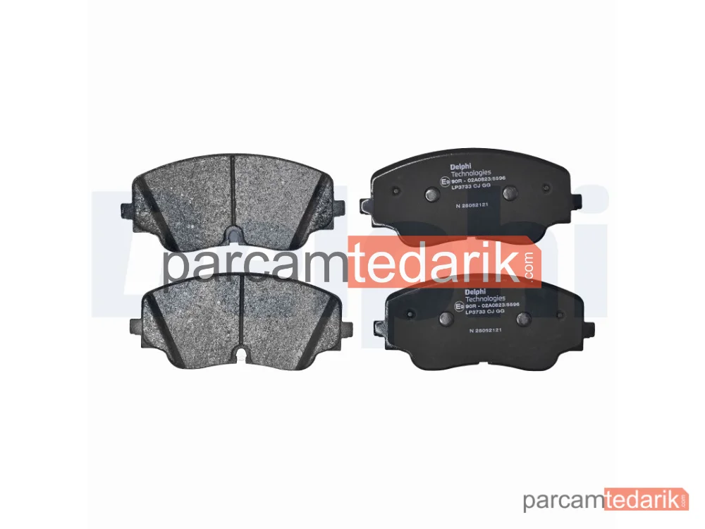 DELPHI LP3733 | Fren Balatası — Audi A3 Limousine, Audi A3 Sportback, VW Golf VIII