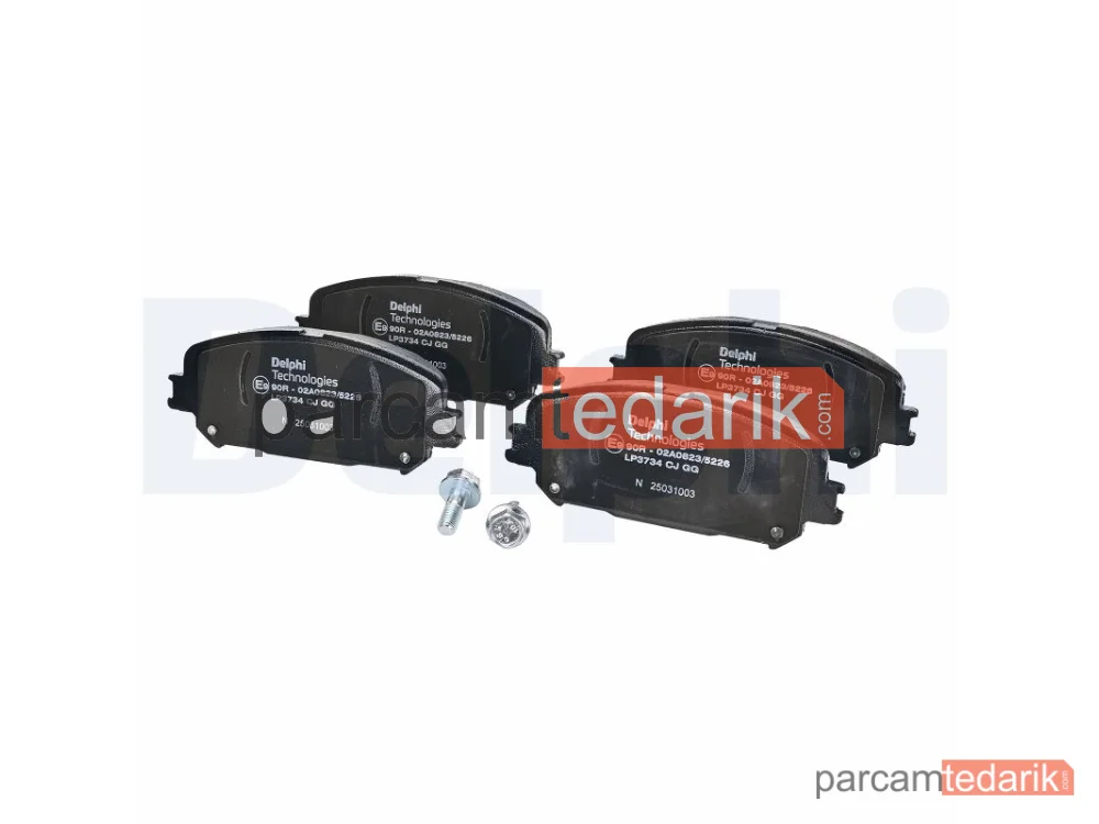 Fren Balatası — Renault Arkana I, Renault Captur II, Renault Espace V - LP3734