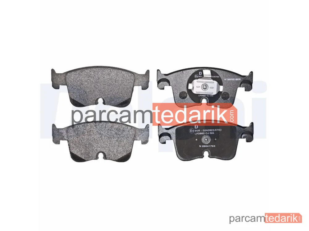 DELPHI LP3860 | Fren Balatası — Audi A3 Limousine, Audi A3 Sportback, Cupra Formentor