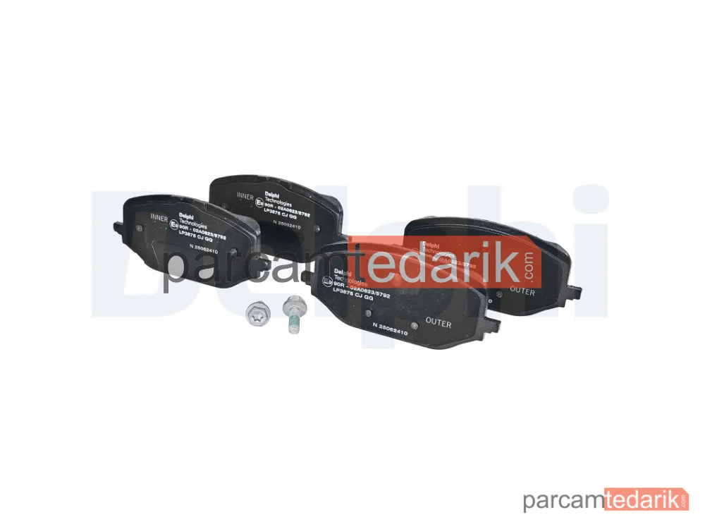 LP3875 | Fren Balatası — Citroën Berlingo, Citroën Berlingo Kasa/büyük limuzin, Citroën C4 GRAND Picasso II
