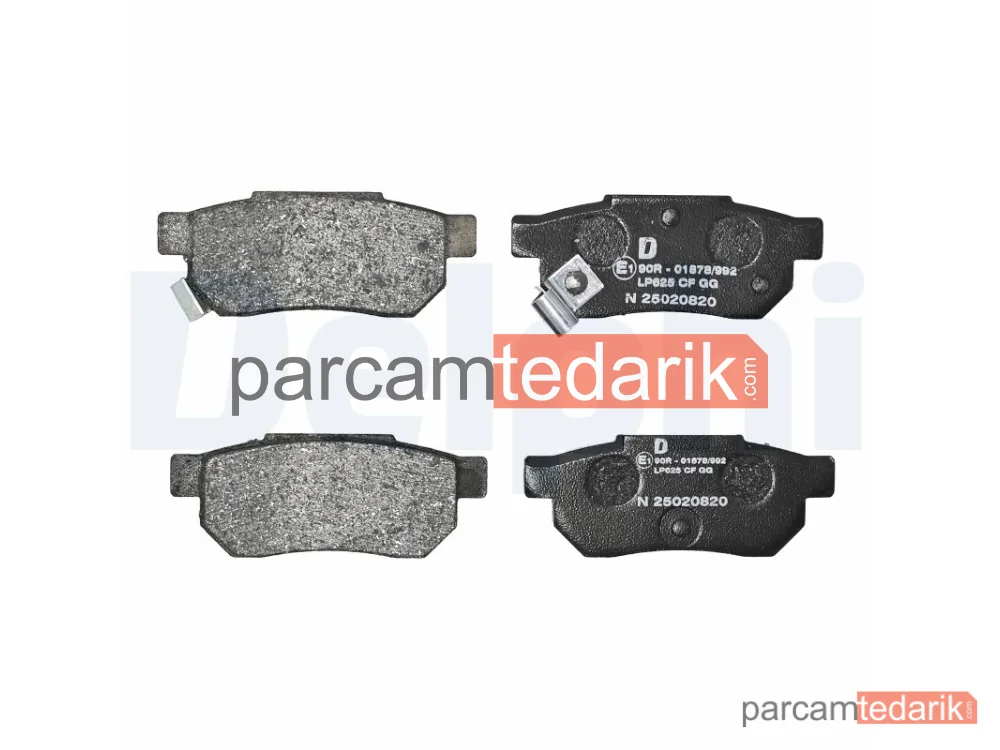 DELPHI LP625 | Fren Balatası — Honda Accord III, Honda Accord III Aerodeck, Honda Accord VI Coupe