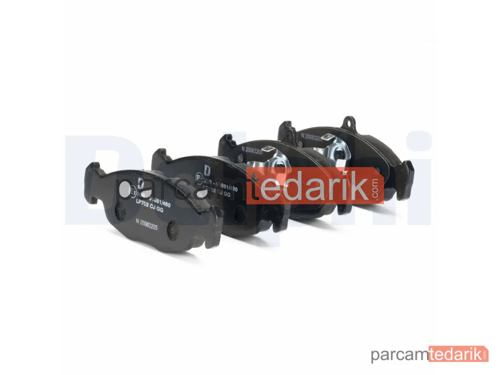 DELPHI LP702 | Fren Balatası — Chevrolet Corsa Pick-up, Chevrolet Corsa Sedan, Chevrolet Tigra