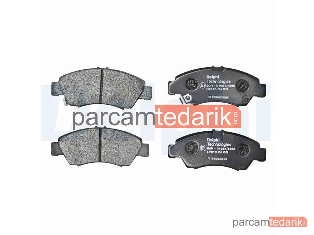 DELPHI LP810 | Fren Balatası — Honda CAPA, Honda Civic V Coupe, Honda Civic V Hatchback