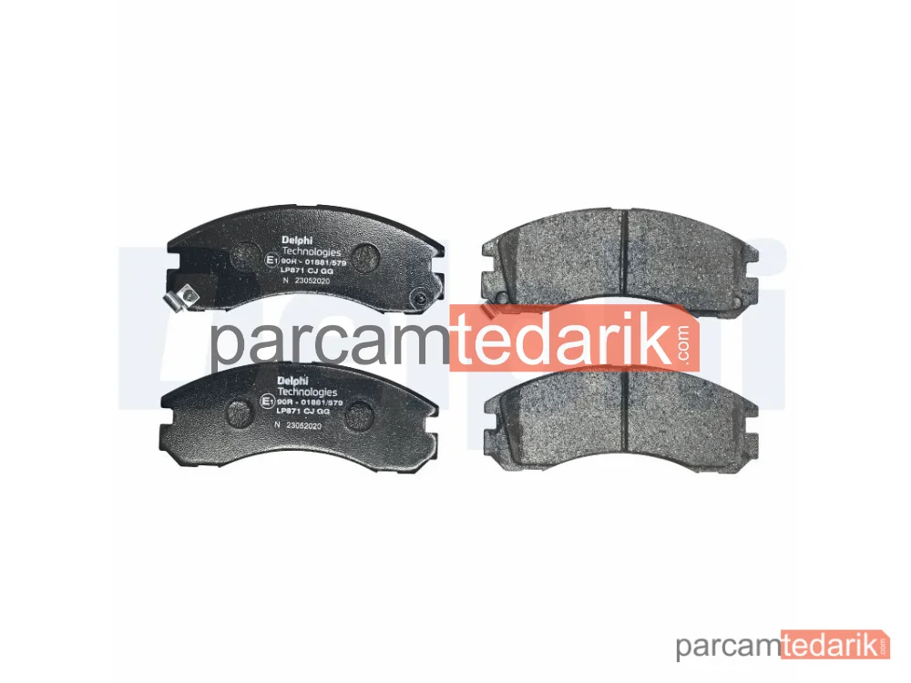 LP871 | Fren Balatası — Citroën C-Crosser, Citroën C-Crosser Enterprise, Mitsubishi Eclipse I