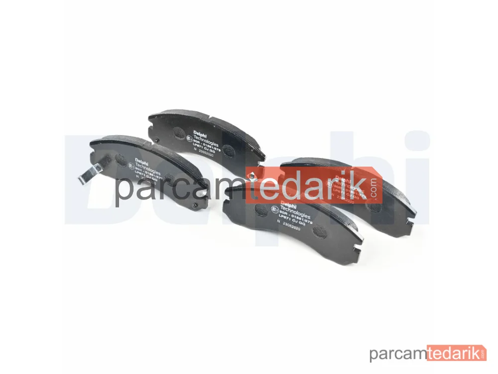 DELPHI LP871 | Fren Balatası — Citroën C-Crosser, Citroën C-Crosser Enterprise, Mitsubishi Eclipse I