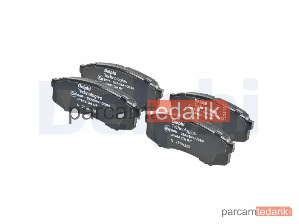 DELPHI LP963 | Fren Balatası — Mitsubishi Pajero IV, Mitsubishi Pajero IV Van, Toyota 4 Runner V