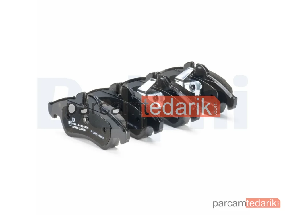 DELPHI LP980 | Fren Balatası — Mercedes-Benz Sprinter 2-t Minibüs/Otobüs, Mercedes-Benz Sprinter 2-t Panelvan/Van, Mercedes-Benz Sprinter 2-t Platform şasi