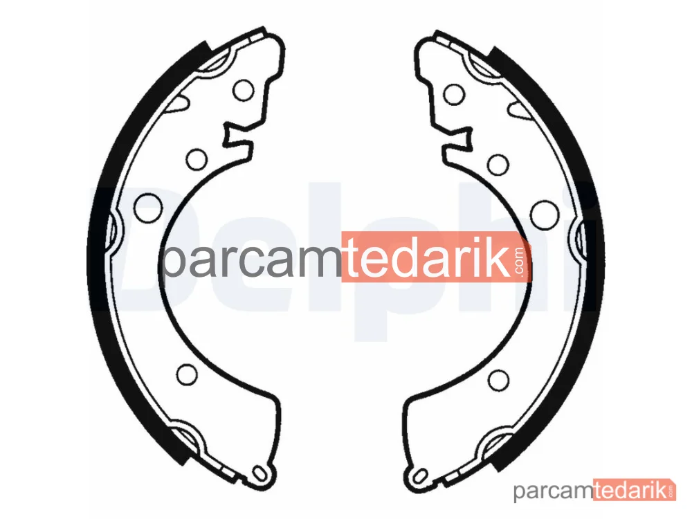LS1417 | Fren Balatası — Honda Accord I, Honda Accord I Hatchback, Honda Accord II