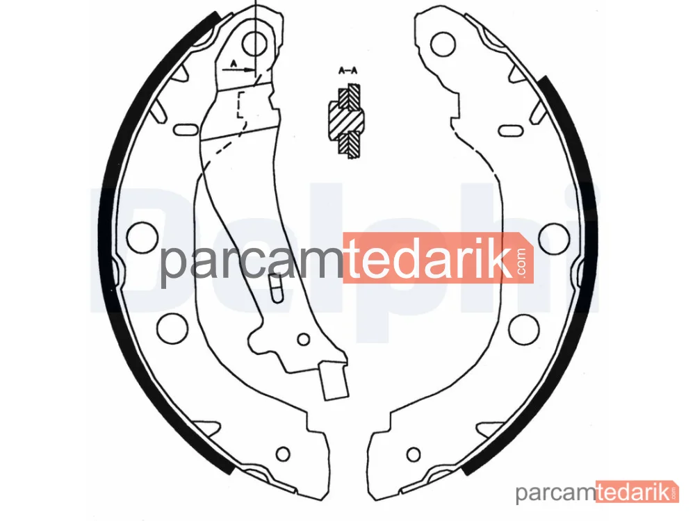 LS1828 | Fren Balatası — Nissan Kubistar Panelvan/Van, Nissan Primera, Nissan Primera Hatchback
