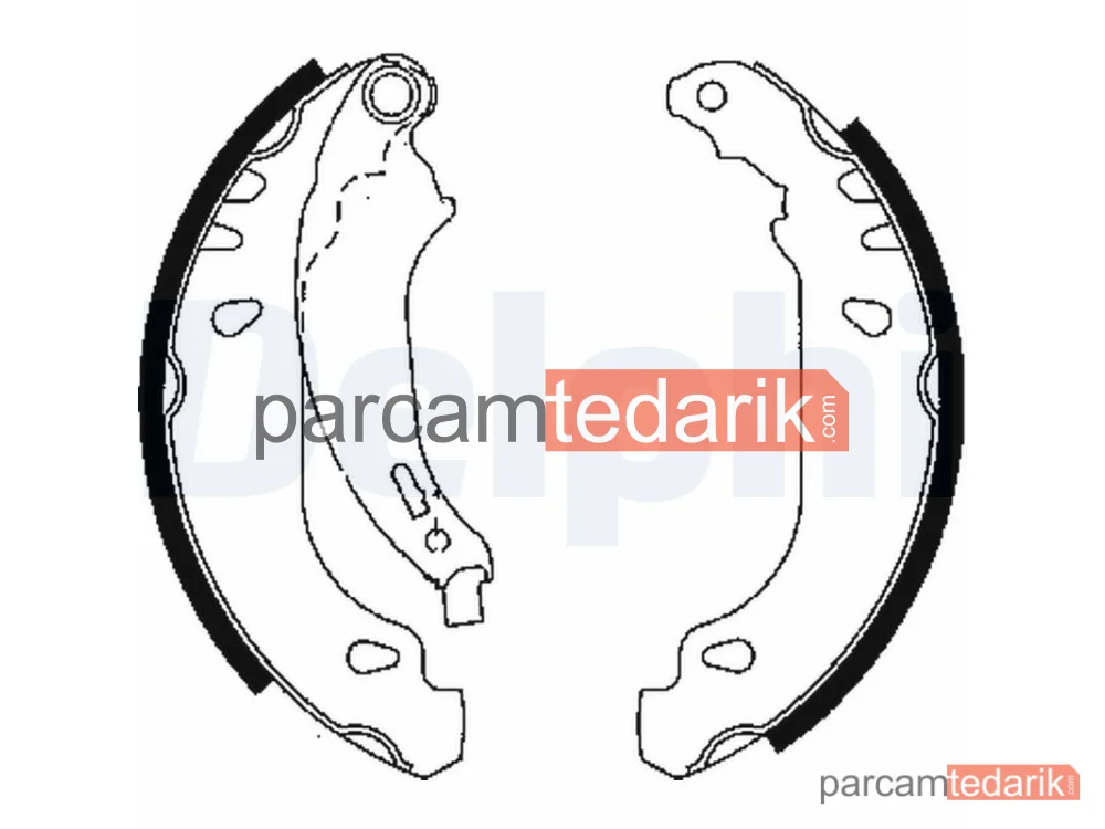 LS1848 | Fren Balatası — Peugeot 206 Hatchback, Peugeot 206 Sedan, Peugeot 206 SW