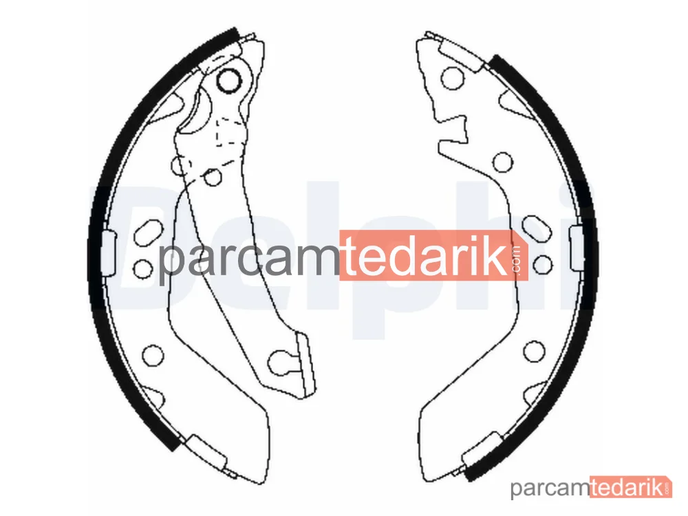 LS1909 | Fren Balatası — Hyundai Accent I, Hyundai Accent II, Hyundai Accent II Sedan