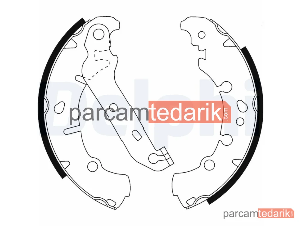 LS1912 | Fren Balatası — Ford Fiesta IV, Ford Fiesta Kasa/eğik Arka, Ford Fiesta V