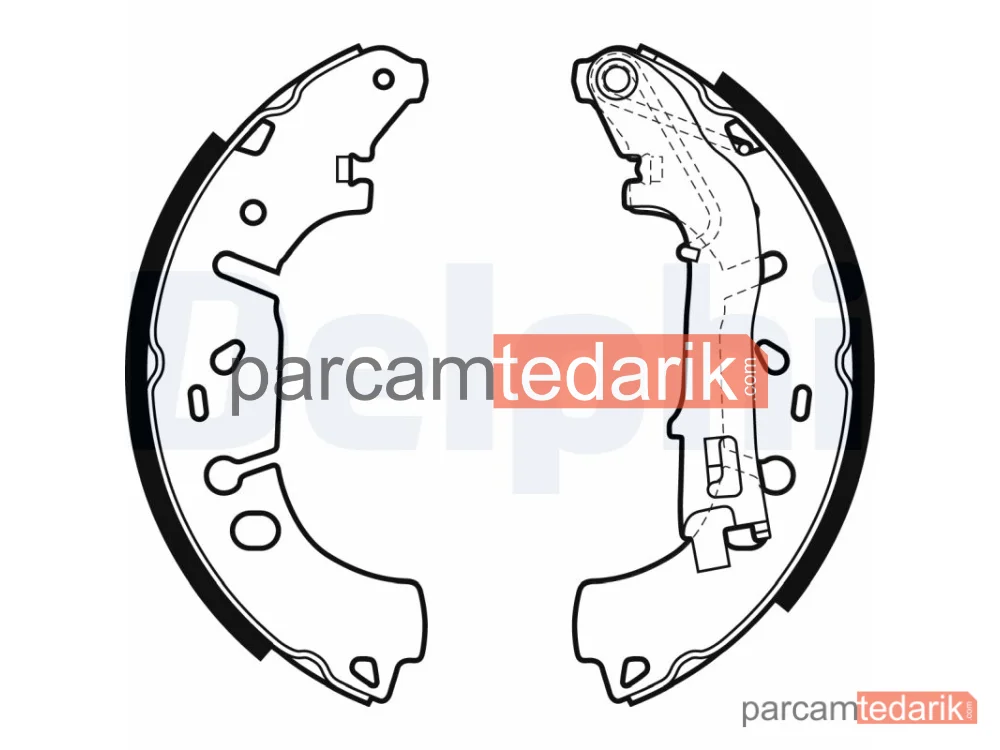 LS1981 | Fren Balatası — Fiat Grande Punto, Fiat Grande Punto Van, Fiat Linea