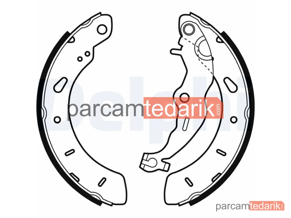 LS2062 | Fren Balatası — Ford B-Max, Ford B-Max Van, Ford Focus III