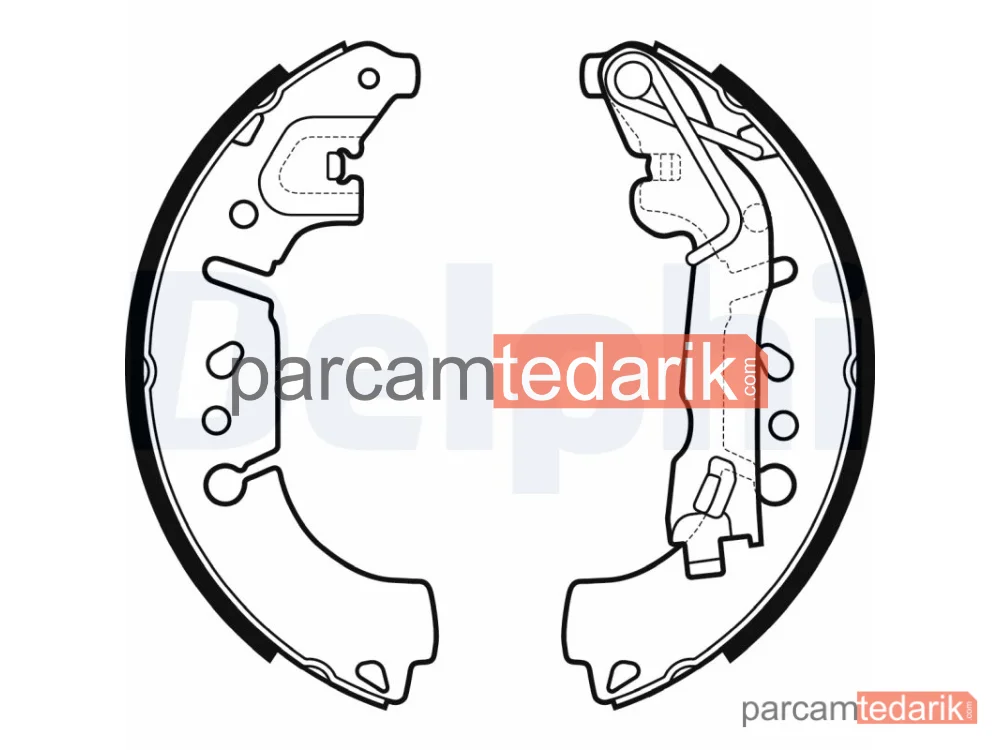 LS2135 | Fren Balatası — Fiat 500L, Fiat Egea Hatchback, Fiat Egea Station wagon