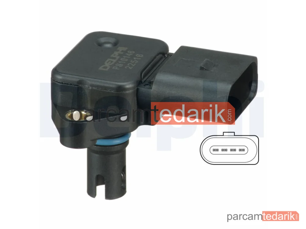 PS10146 | Basınç Sensörü — Audi A2, Seat Arosa, Seat Cordoba