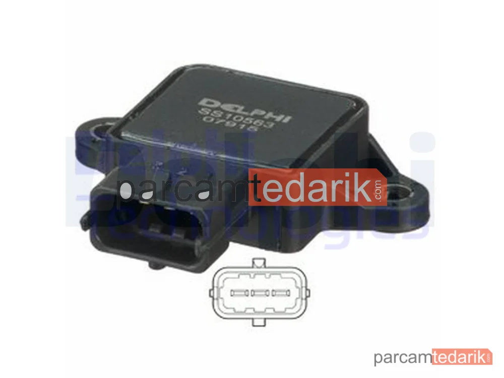 DELPHI SS1056312B1 | Motor Elektriği — Hyundai Accent II, Hyundai Accent II Sedan, Hyundai Coupe I