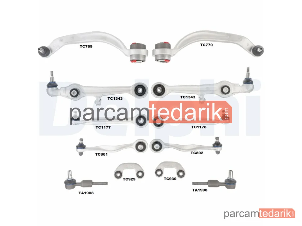 TC1900KIT | Salıncak — Audi A6 C5, Audi A6 C5 Avant, Skoda Superb I