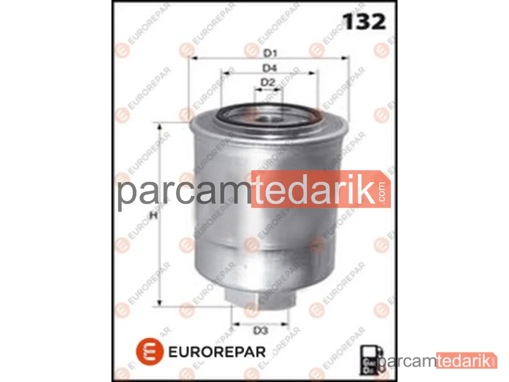 E148133 | Yakıt Filtresi — Toyota Hilux VI Pick-up, Mazda 626 V, Mazda 626 V Hatchback