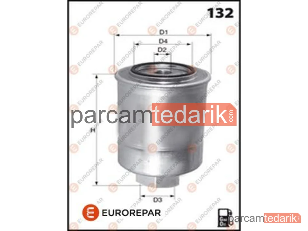 1609692380 | Yakıt Filtresi — Honda Accord VII, Honda Accord VII Tourer, Honda Civic VIII Hatchback