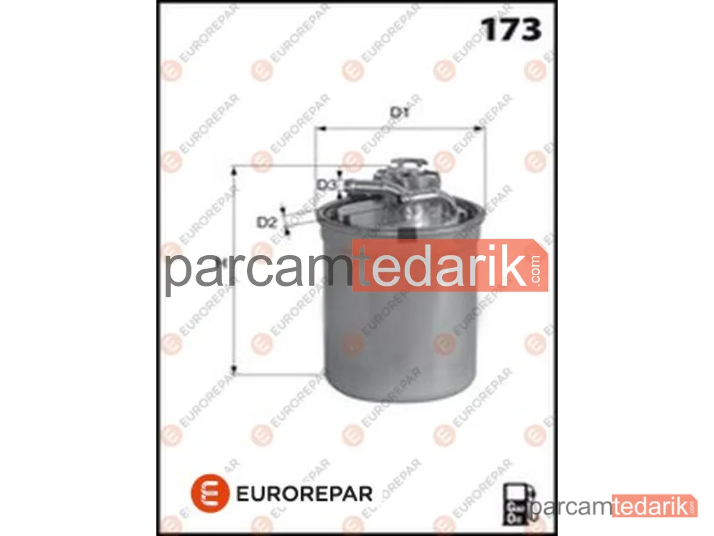E148148 | Yakıt Filtresi — Skoda Fabia I, Skoda Roomster, Seat Cordoba